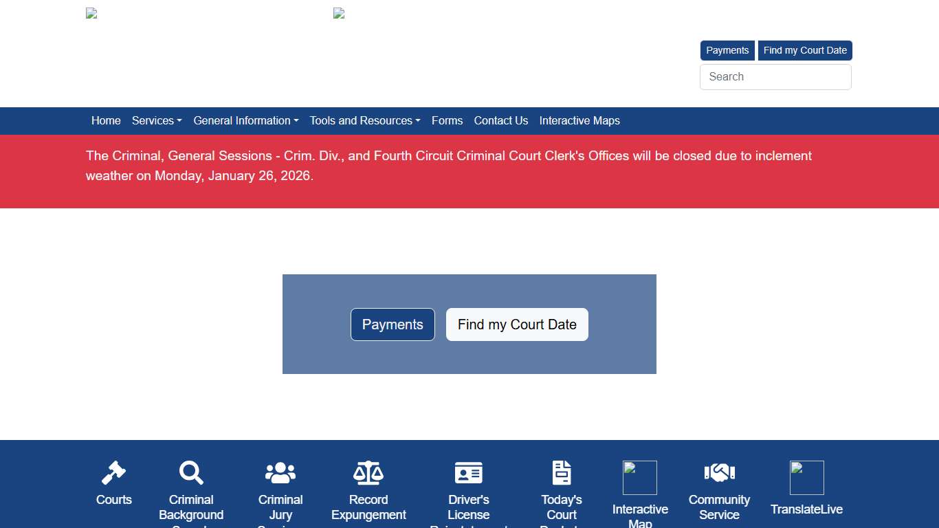 Criminal Court Clerk